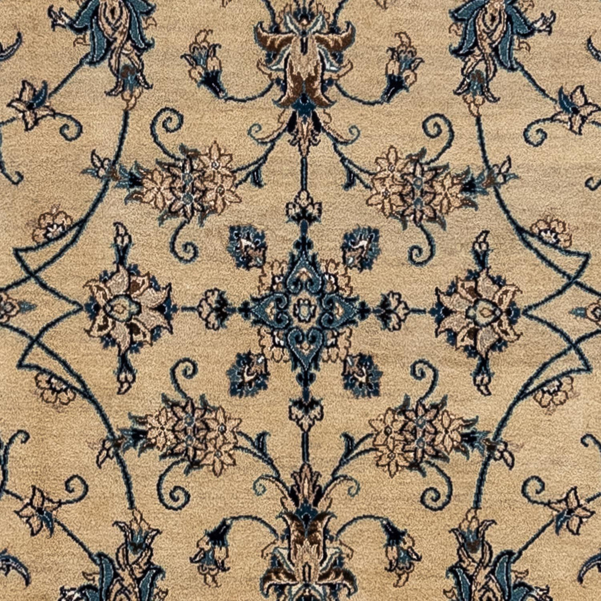 Persisk matta - Nain - Royal - 358 x 247 cm - mörk beige
