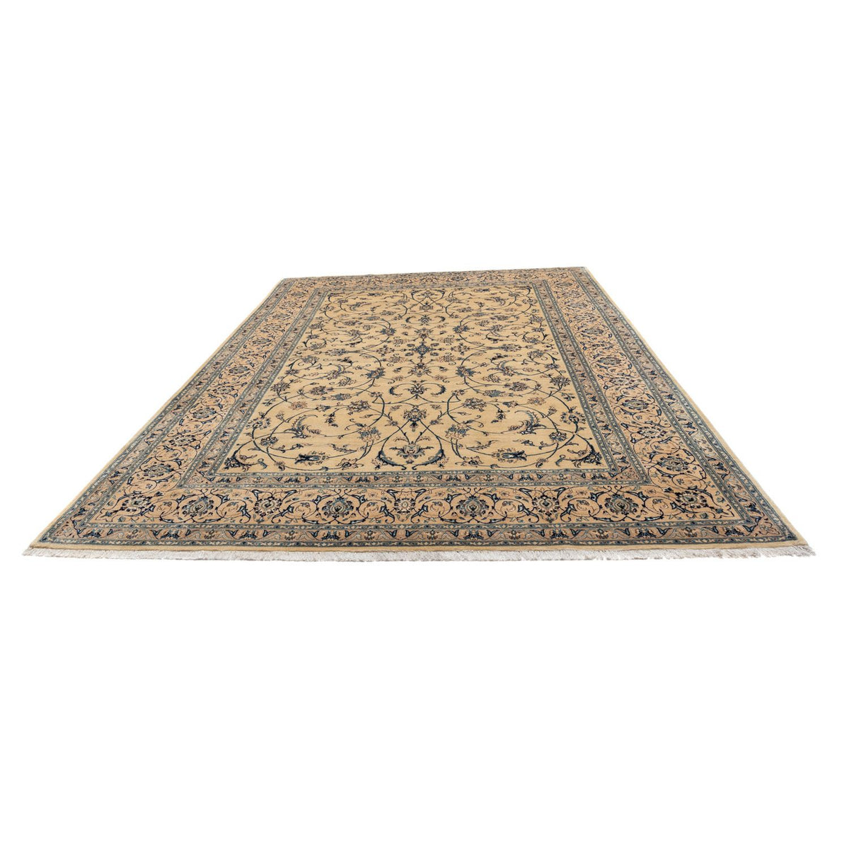 Persisk matta - Nain - Royal - 358 x 247 cm - mörk beige