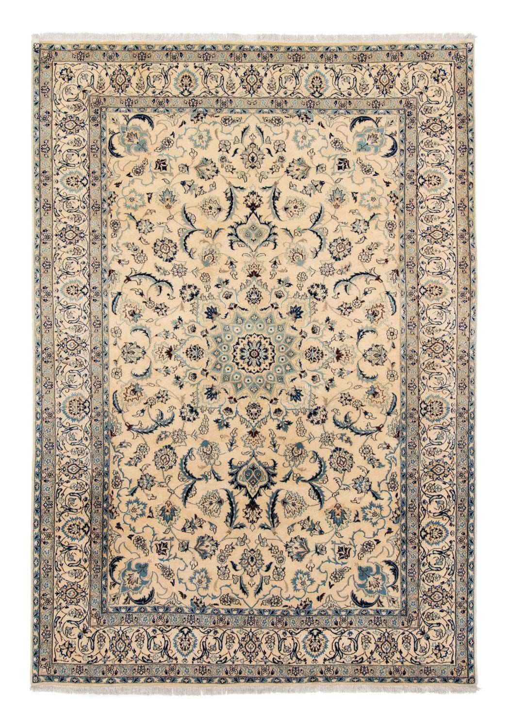 Persisk matta - Nain - Royal - 282 x 196 cm - beige