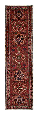 Runner Persisk matta - Nomadic - 297 x 78 cm - mörkröd