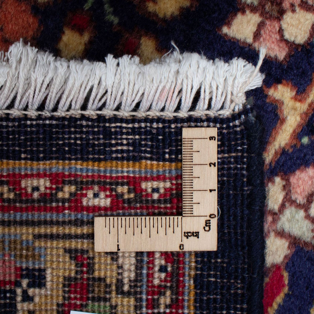 Persisk matta - Tabriz - 307 x 200 cm - mörkblå