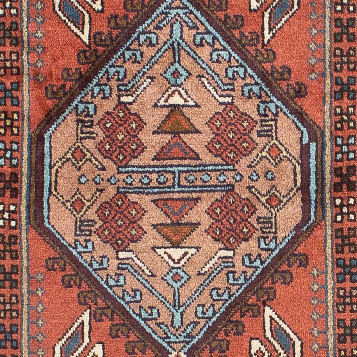 Runner Persisk matta - Nomadic - 282 x 68 cm - rost