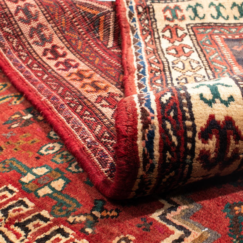 Persisk matta - Nomadic - 281 x 200 cm - mörkröd