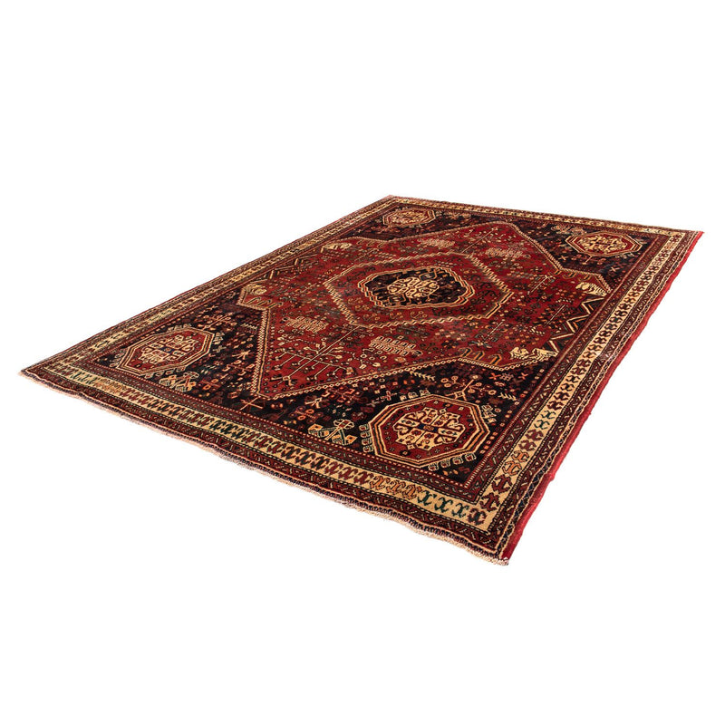 Persisk matta - Nomadic - 281 x 200 cm - mörkröd