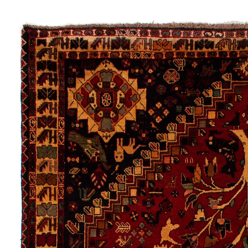 Persisk matta - Nomadic - 310 x 201 cm - mörkröd