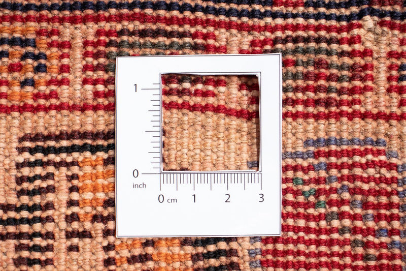 Persisk matta - Nomadic - 310 x 201 cm - mörkröd