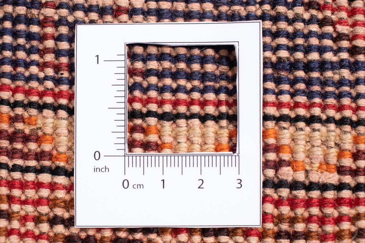 Persisk matta - Nomadic - 302 x 219 cm - mörkröd