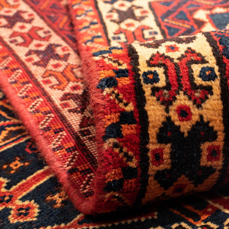 Persisk matta - Nomadic - 289 x 199 cm - mörkröd