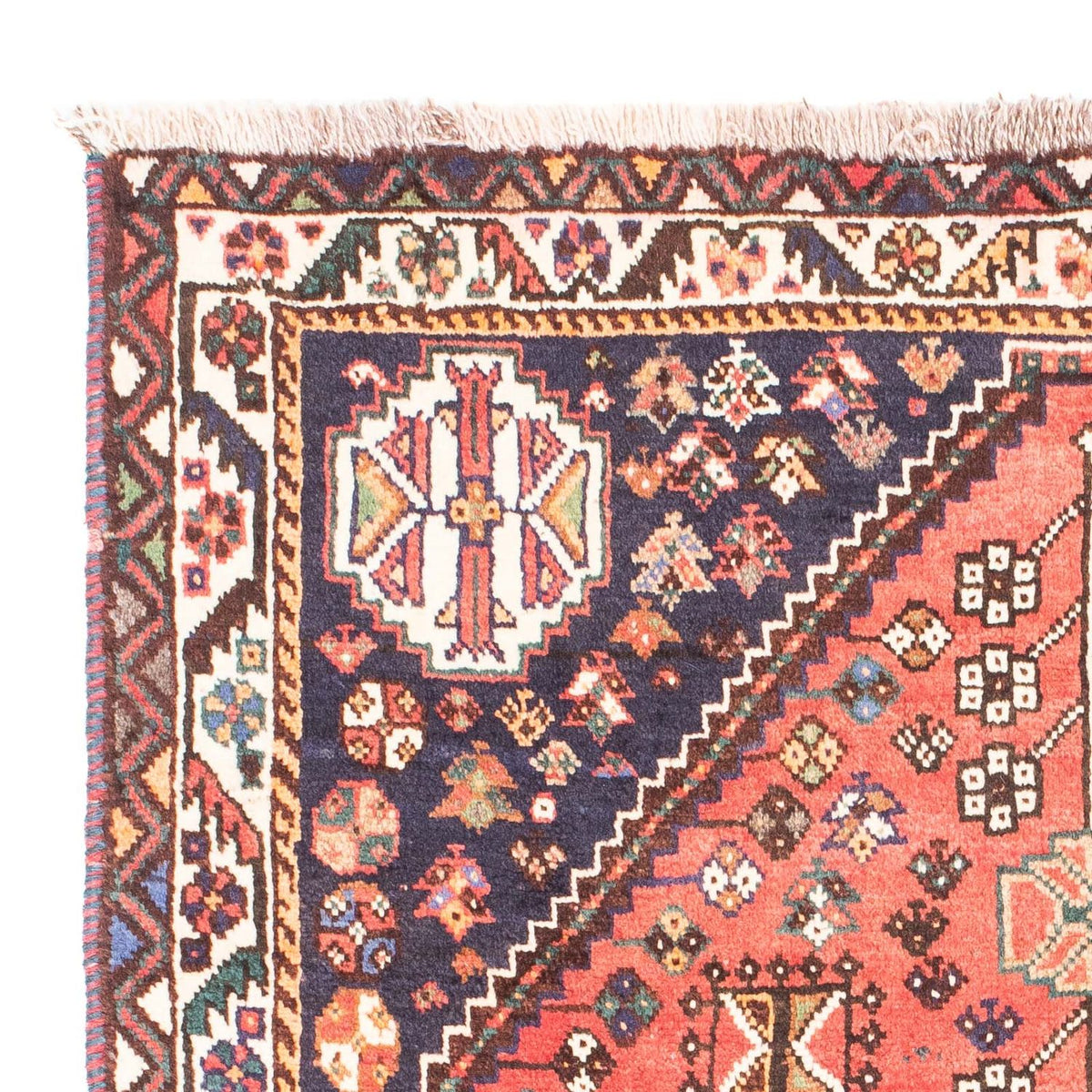 Persisk matta - Nomadic - 151 x 106 cm - ljusröd