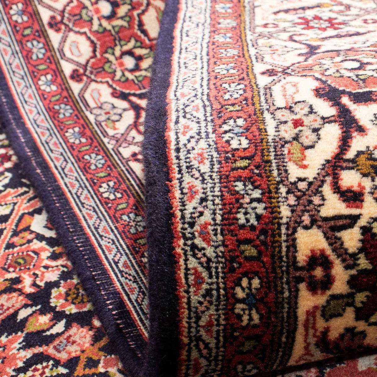 Persisk matta - Bijar - 254 x 176 cm - brun