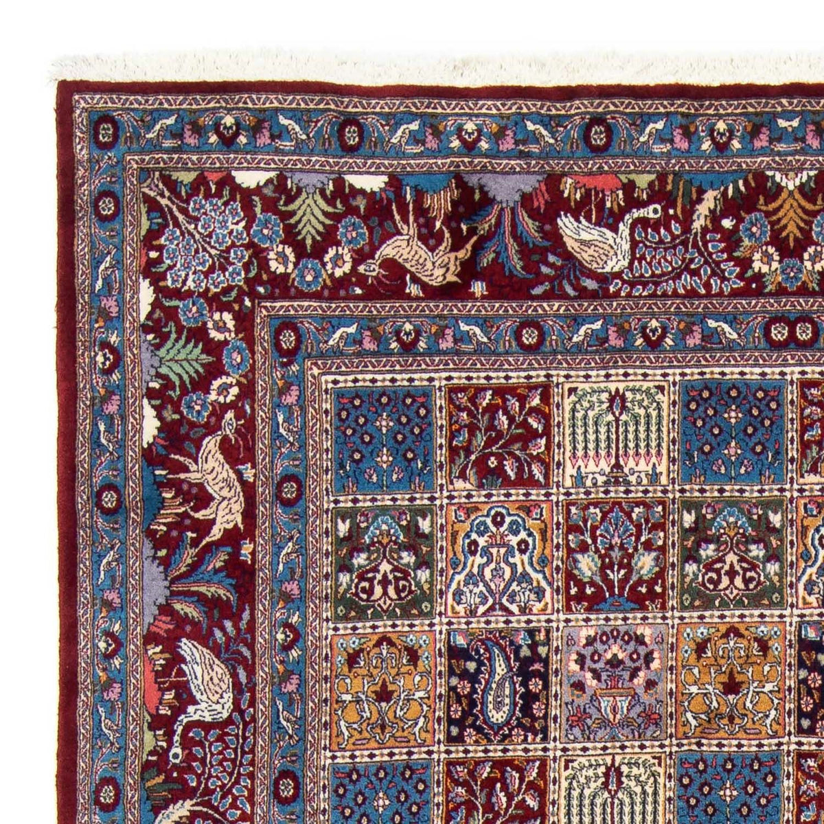 Persisk matta - Classic - 302 x 197 cm - mörkröd