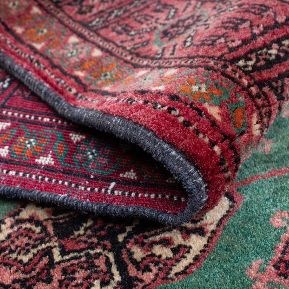 Baluch-matta - 171 x 100 cm - grön