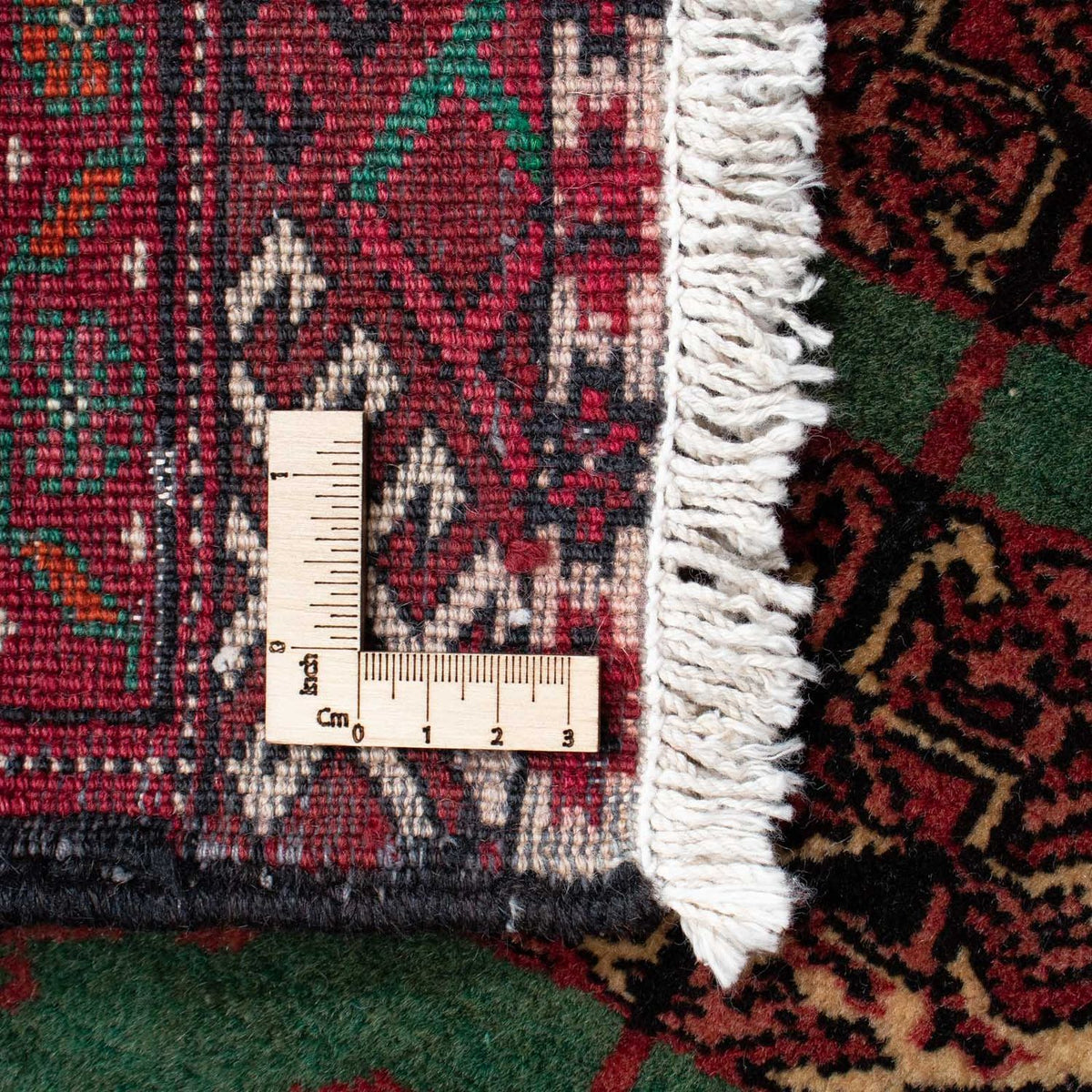 Baluch-matta - 171 x 100 cm - grön