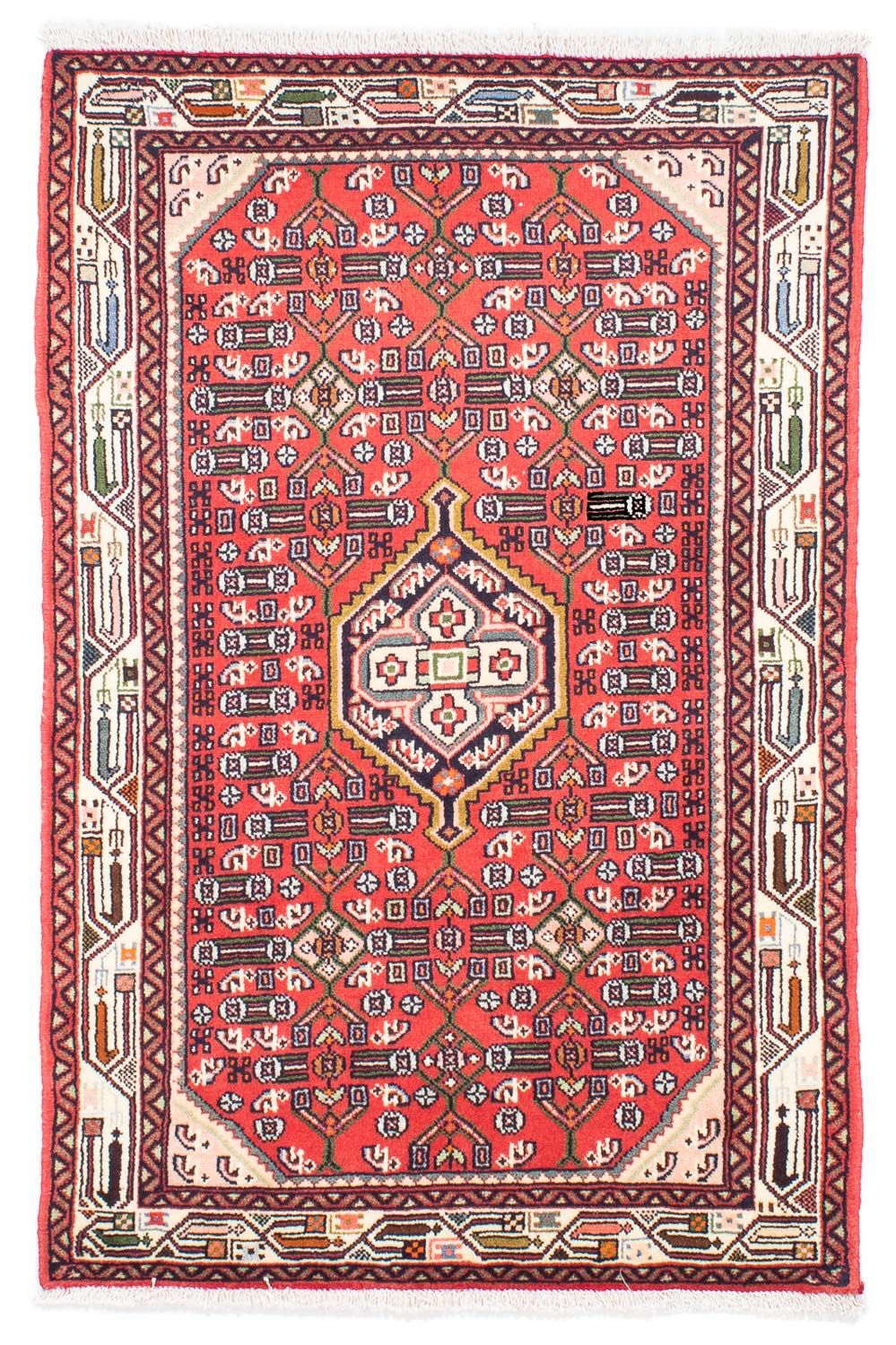 Persisk matta - Nomadic - 148 x 102 cm - röd