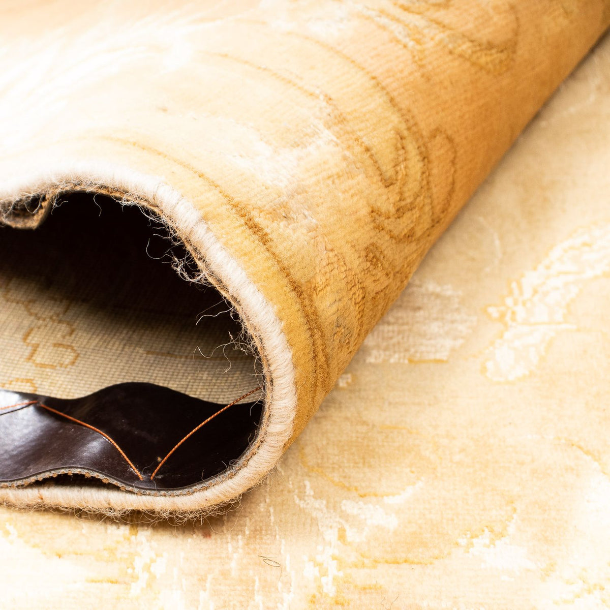 Persisk matta - Tabriz - Royal - 302 x 198 cm - guld