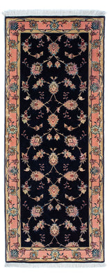 Runner Persisk matta - Tabriz - Royal - 200 x 74 cm - mörkblå