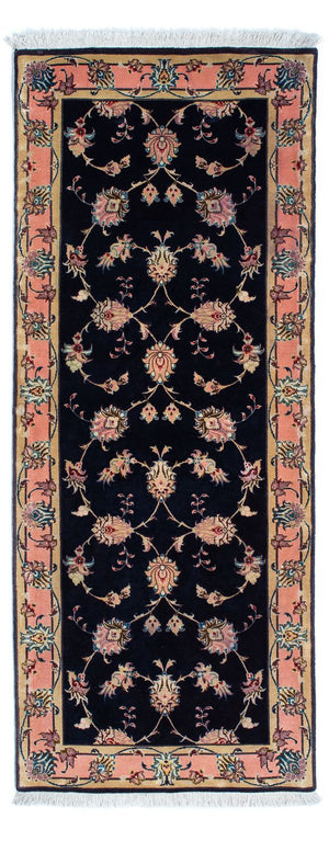 Runner Persisk matta - Tabriz - Royal - 200 x 74 cm - mörkblå