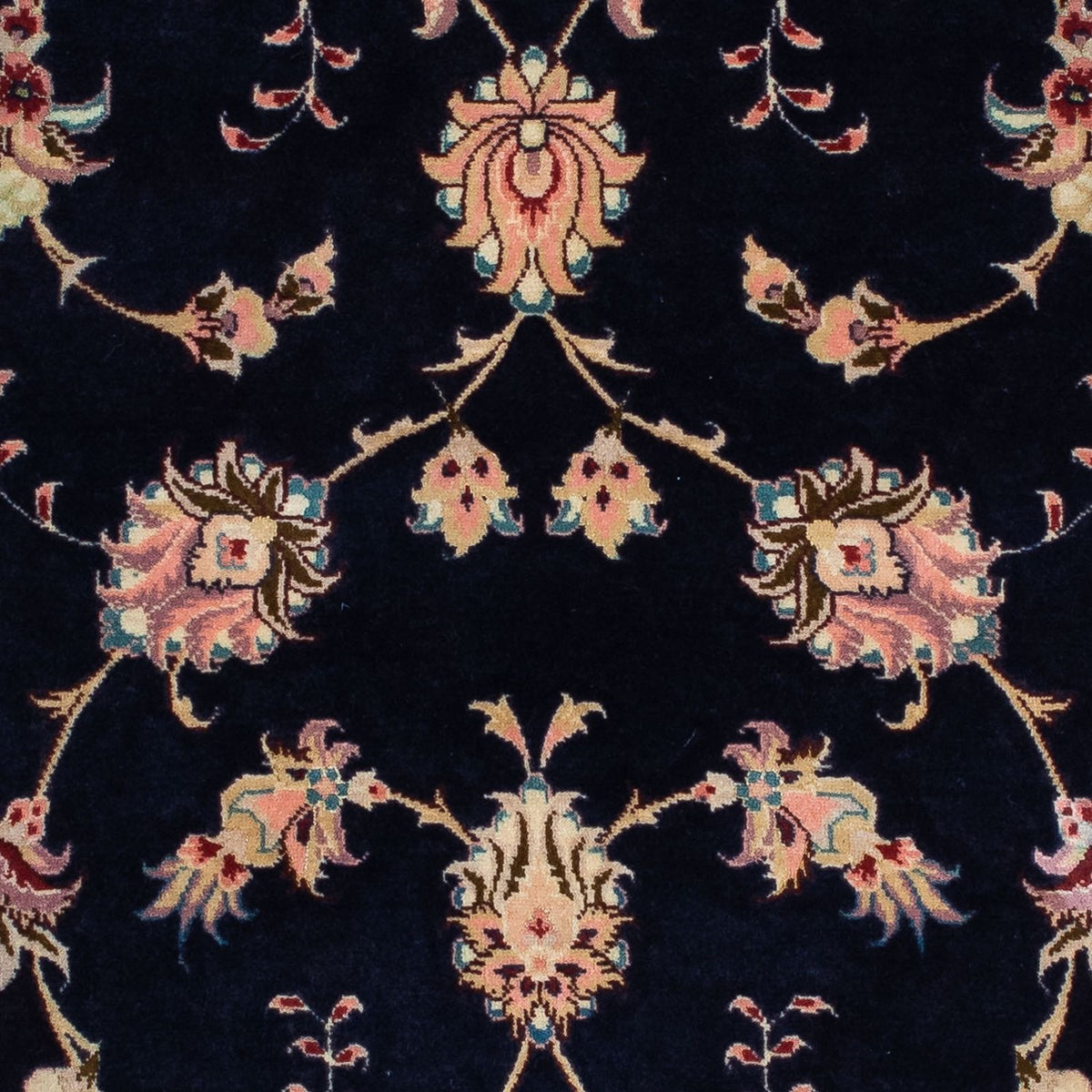 Runner Persisk matta - Tabriz - Royal - 200 x 74 cm - mörkblå