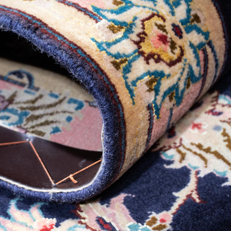 Runner Persisk matta - Tabriz - Royal - 200 x 74 cm - mörkblå