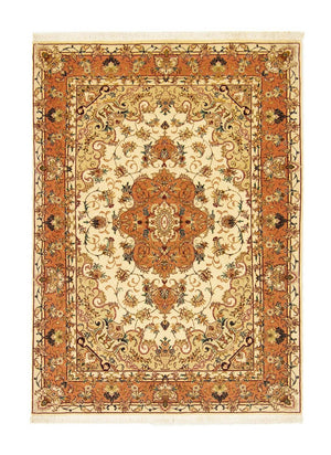 Persisk matta - Tabriz - Royal - 143 x 103 cm - beige