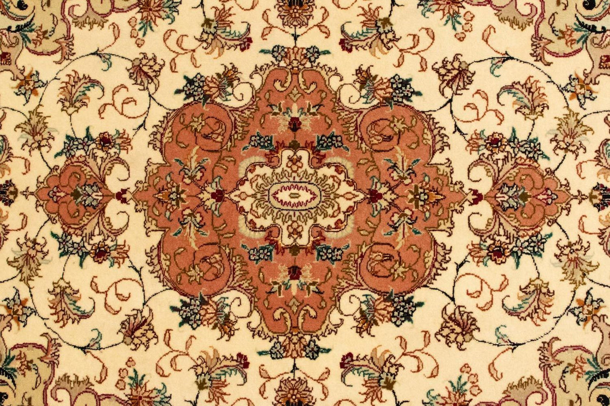 Persisk matta - Tabriz - Royal - 143 x 103 cm - beige