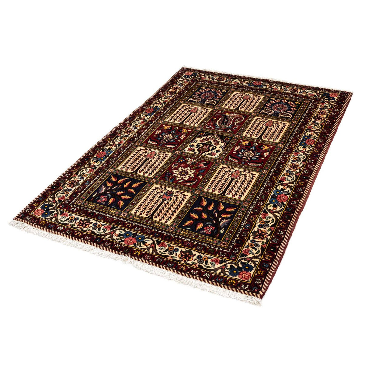 Persisk matta - Nomadic - 158 x 108 cm - mörkblå