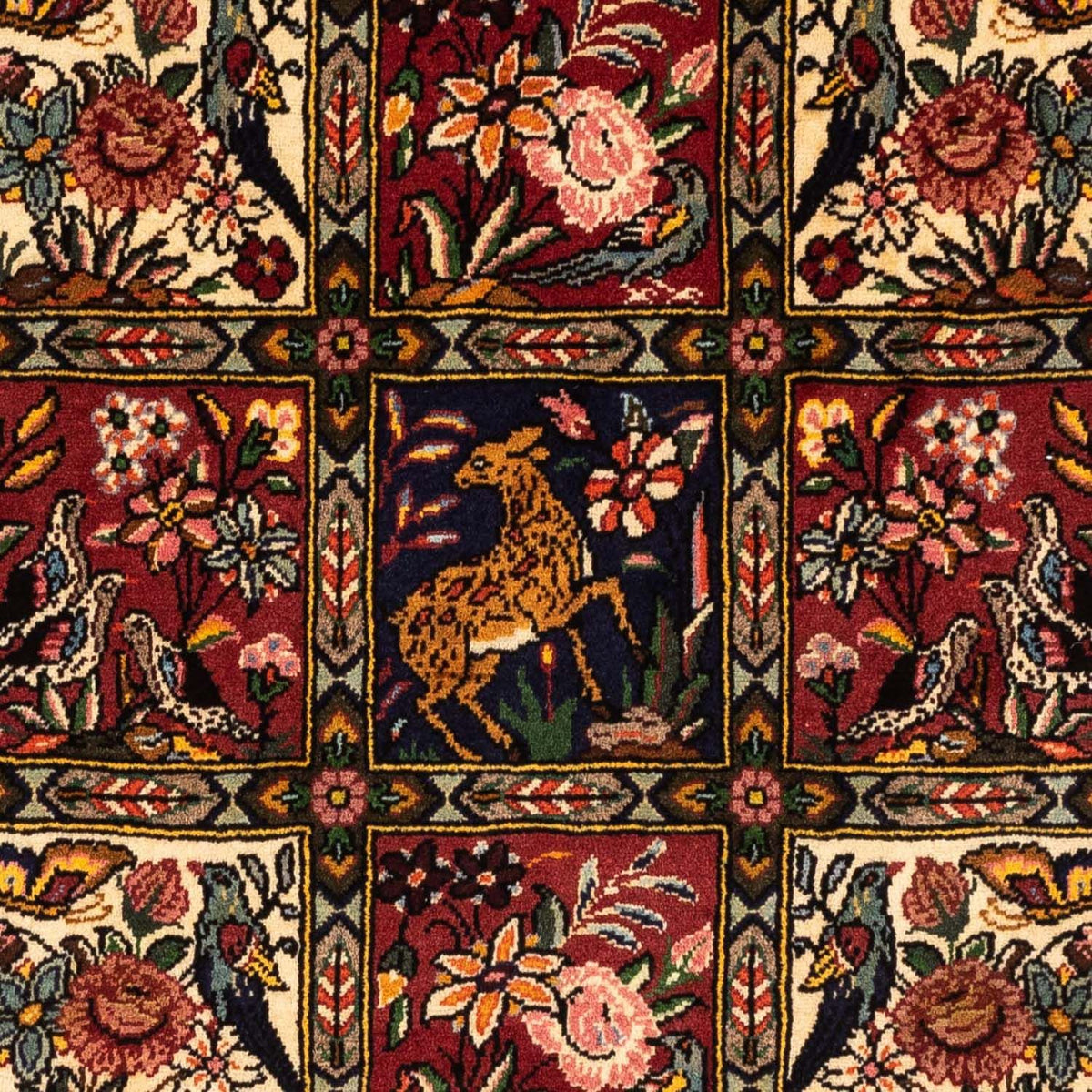 Persisk matta - Nomadic - 150 x 100 cm - flerfärgad