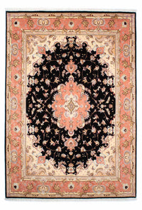 Persisk matta - Tabriz - Royal - 238 x 170 cm - mörkblå