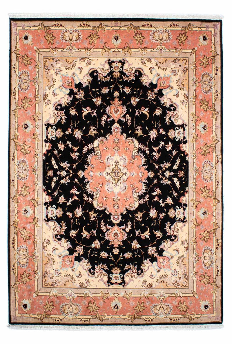 Persisk matta - Tabriz - Royal - 238 x 170 cm - mörkblå