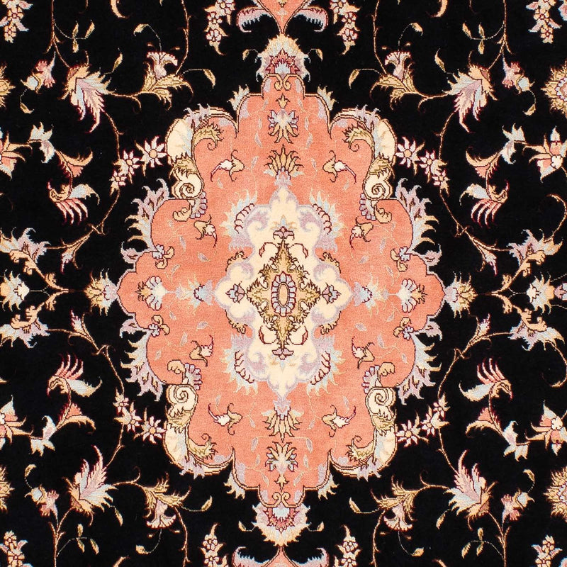 Persisk matta - Tabriz - Royal - 238 x 170 cm - mörkblå