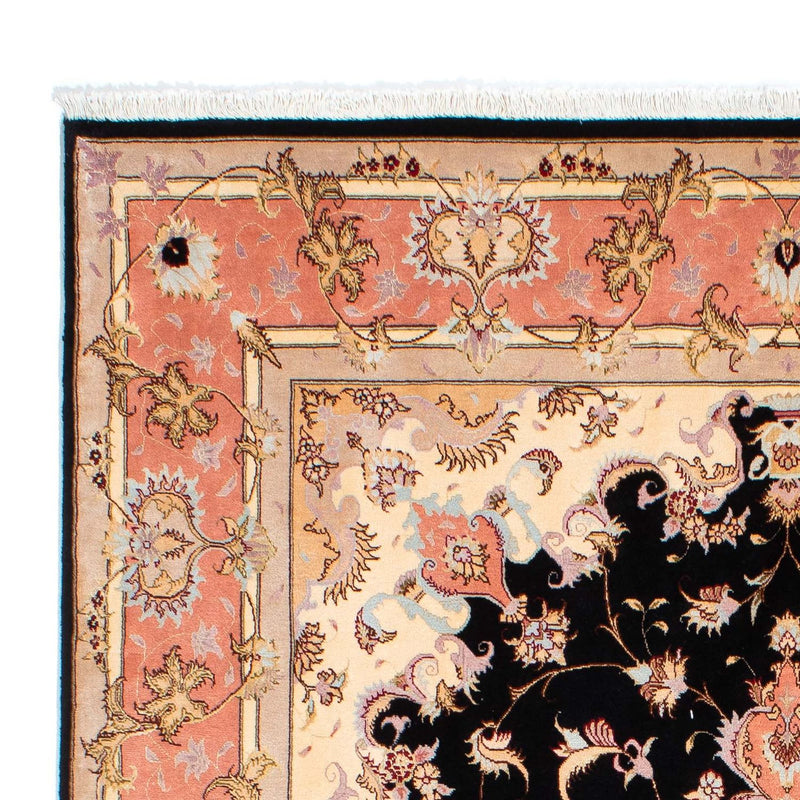 Persisk matta - Tabriz - Royal - 238 x 170 cm - mörkblå