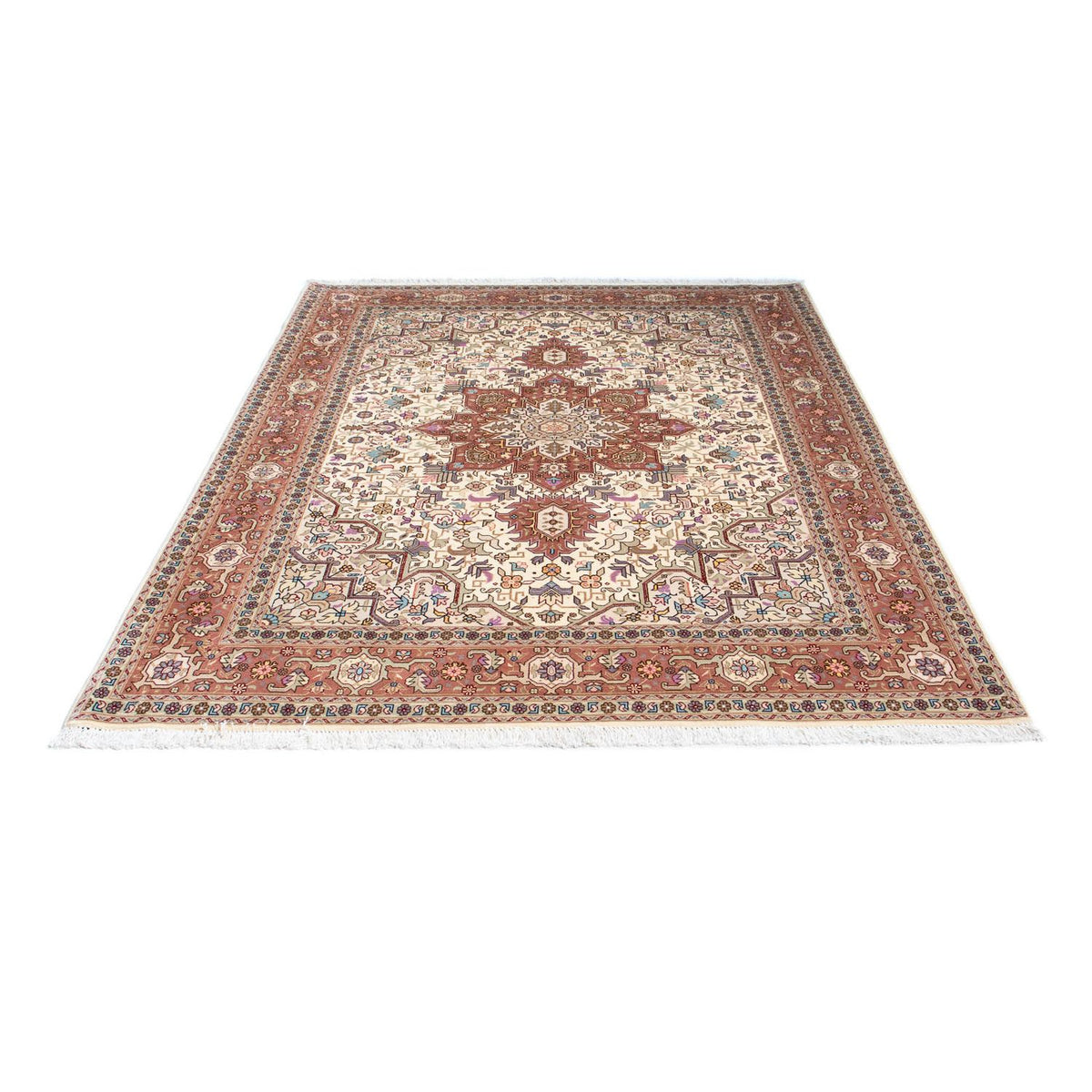Persisk matta - Tabriz - Royal - 205 x 150 cm - beige