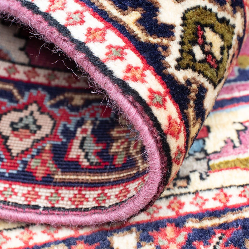 Persisk matta - Tabriz - 84 x 60 cm - mörkblå