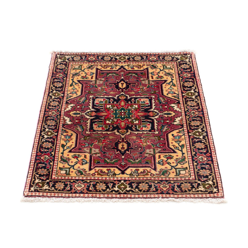 Persisk matta - Tabriz - 84 x 60 cm - mörkblå