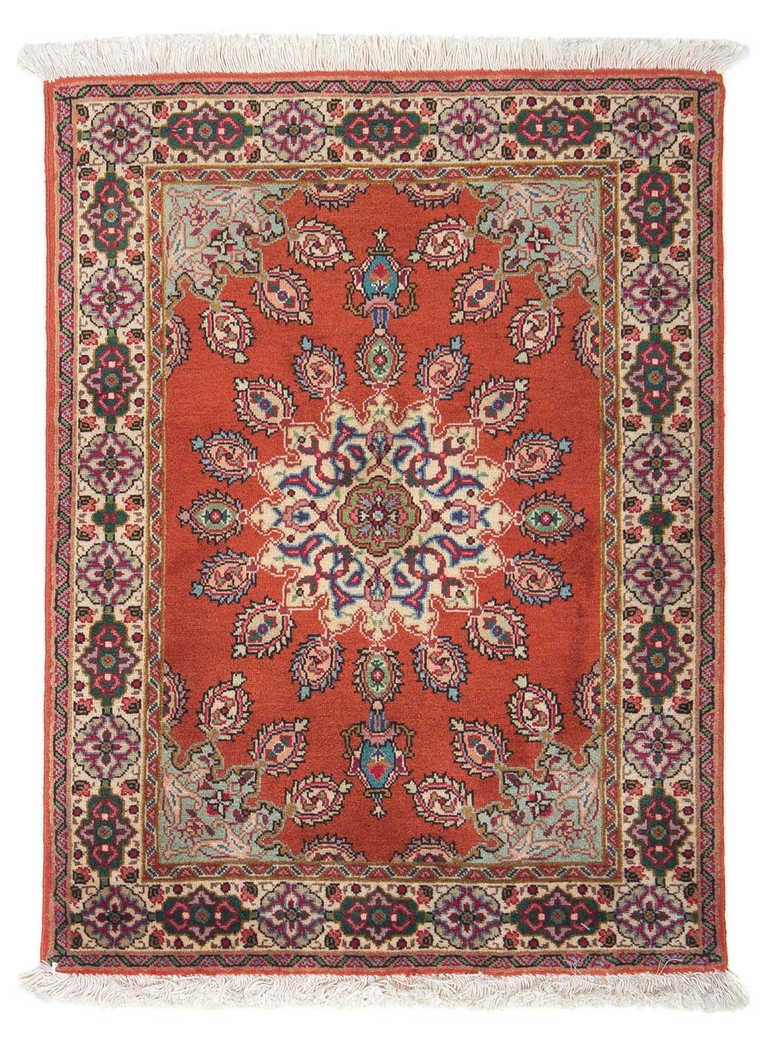 Persisk matta - Tabriz - 84 x 61 cm - rost