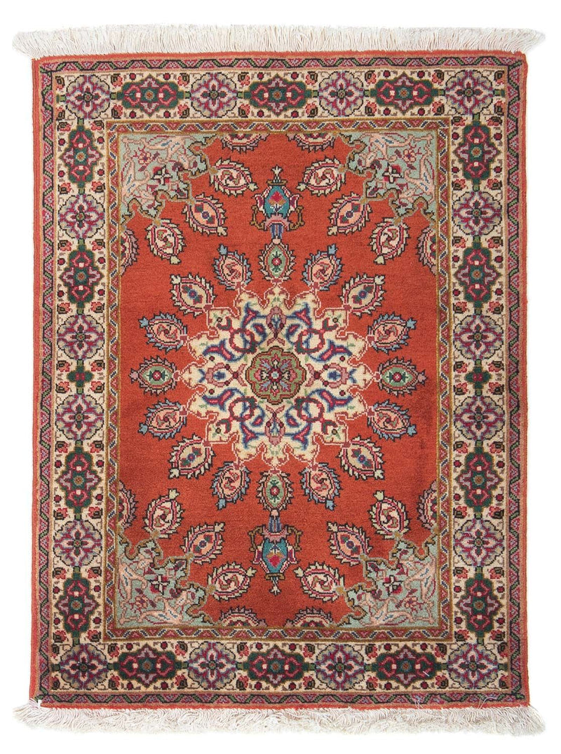 Persisk matta - Tabriz - 84 x 61 cm - rost