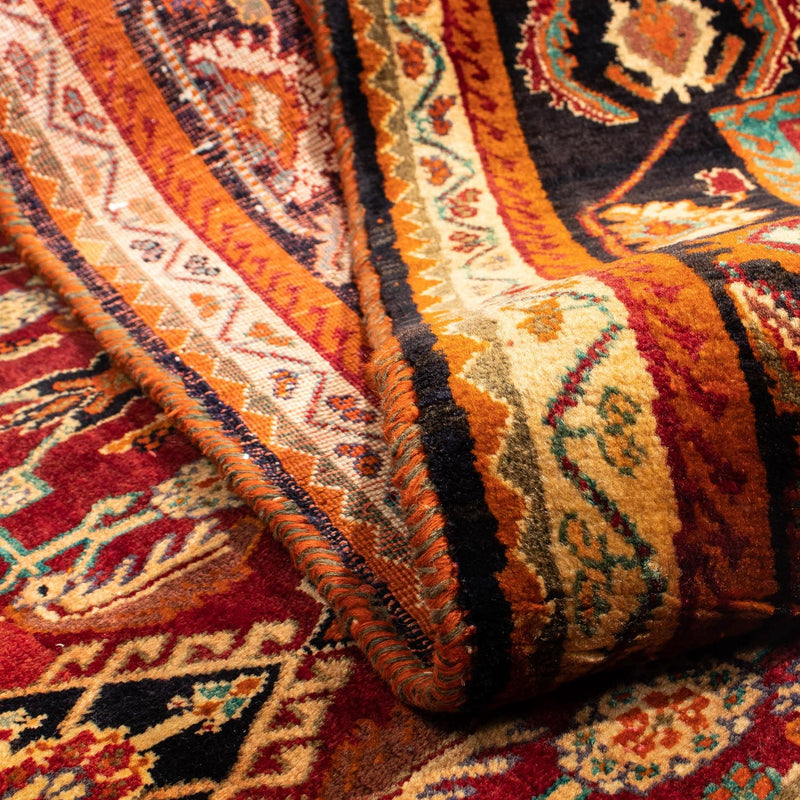 Persisk matta - Nomadic - 308 x 212 cm - mörkröd