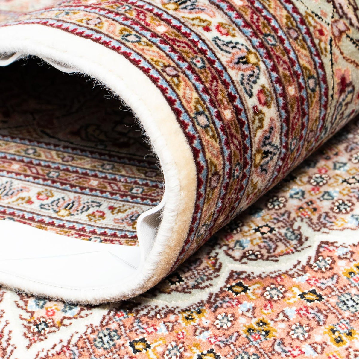 Persisk matta - Tabriz - 358 x 248 cm - ljusbrun