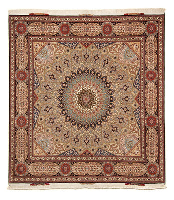 Persisk matta - Tabriz - Royal kvadrat  - 206 x 204 cm - flerfärgad