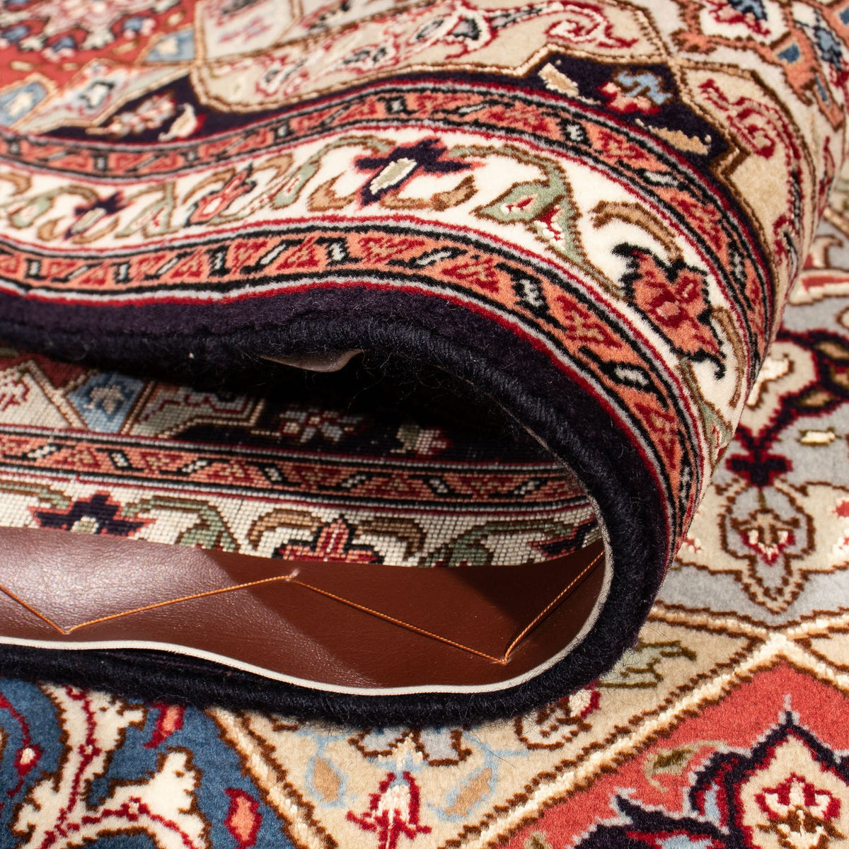 Persisk matta - Tabriz - Royal kvadrat  - 206 x 204 cm - flerfärgad