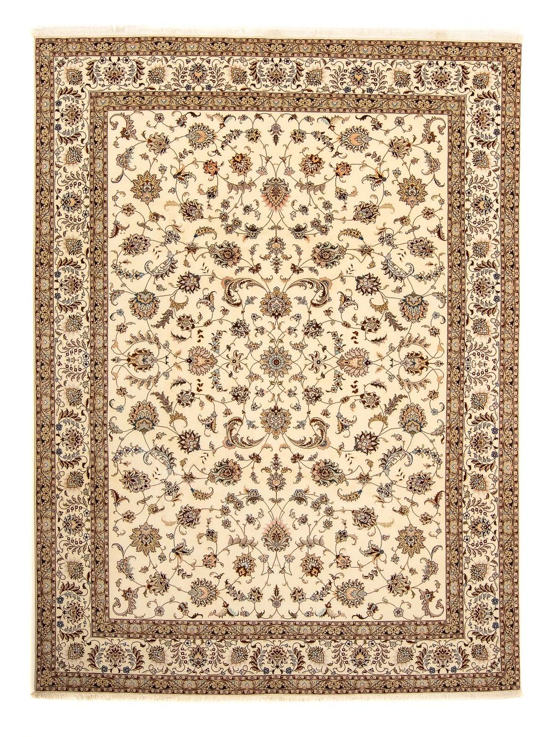 Persisk matta - Tabriz - Royal - 357 x 247 cm - beige