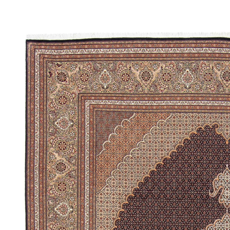 Persisk matta - Tabriz - 292 x 254 cm - flerfärgad