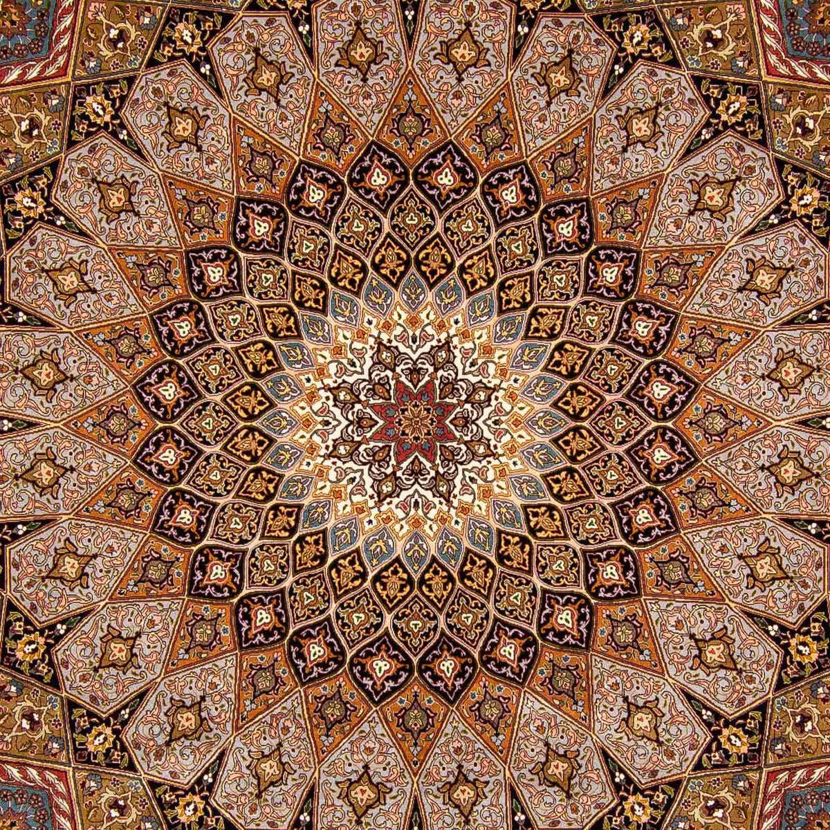 Persisk matta - Tabriz - Royal - 400 x 300 cm - flerfärgad