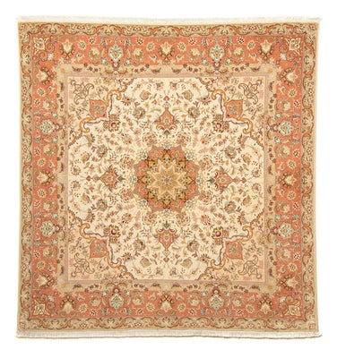 Persisk matta - Tabriz - Royal kvadrat  - 212 x 205 cm - beige