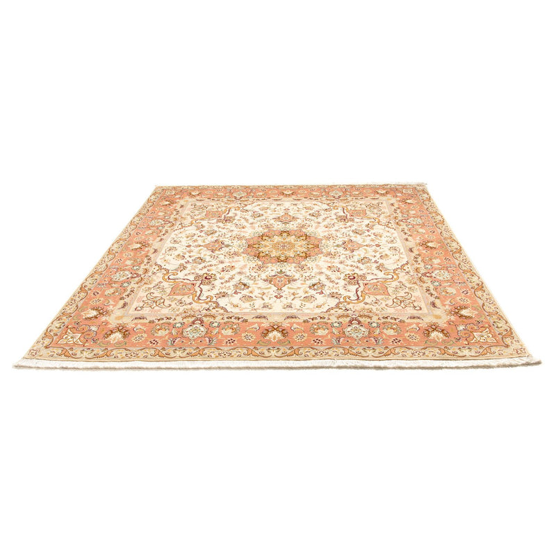 Persisk matta - Tabriz - Royal kvadrat  - 212 x 205 cm - beige