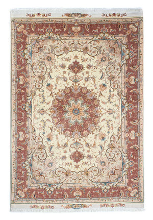 Persisk matta - Tabriz - Royal - 213 x 149 cm - beige