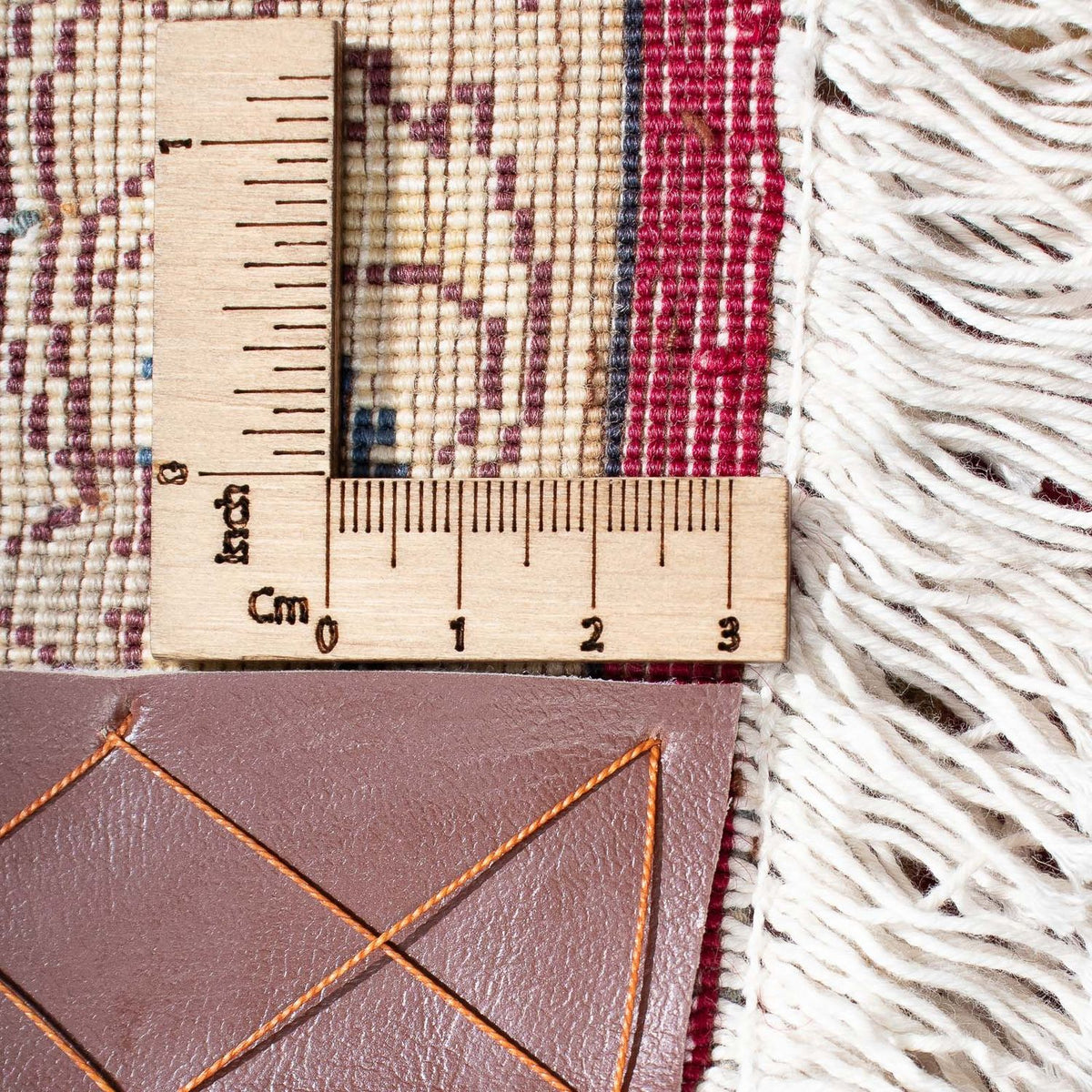 Persisk matta - Tabriz - Royal - 300 x 202 cm - mörkröd