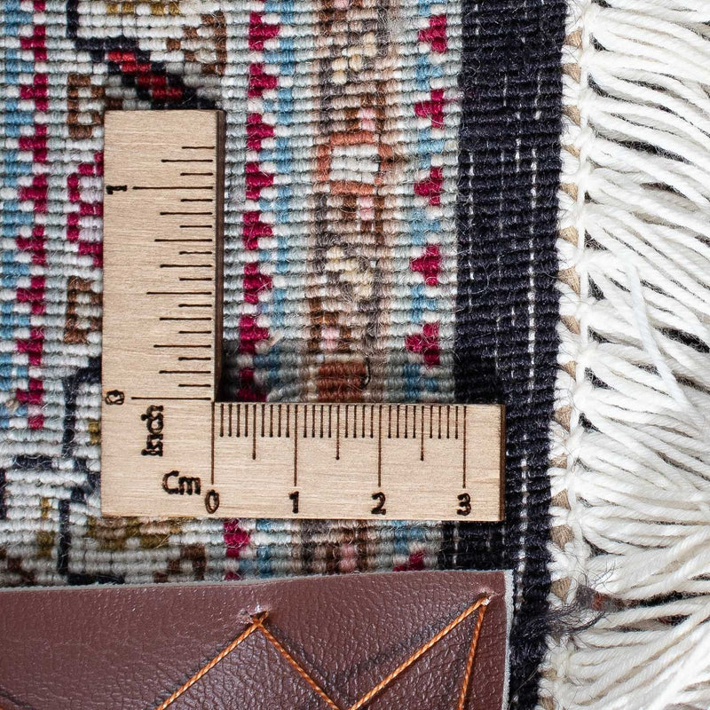 Persisk matta - Tabriz - 215 x 151 cm - mörkblå