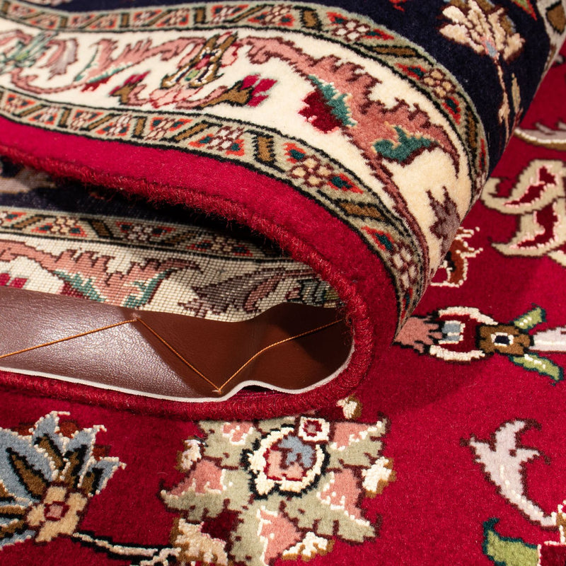 Persisk matta - Tabriz - Royal kvadrat  - 254 x 254 cm - röd