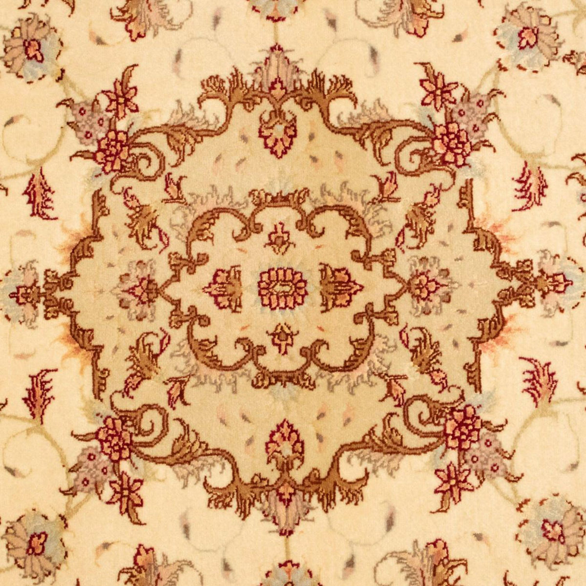 Persisk matta - Tabriz - Royal - 146 x 103 cm - beige
